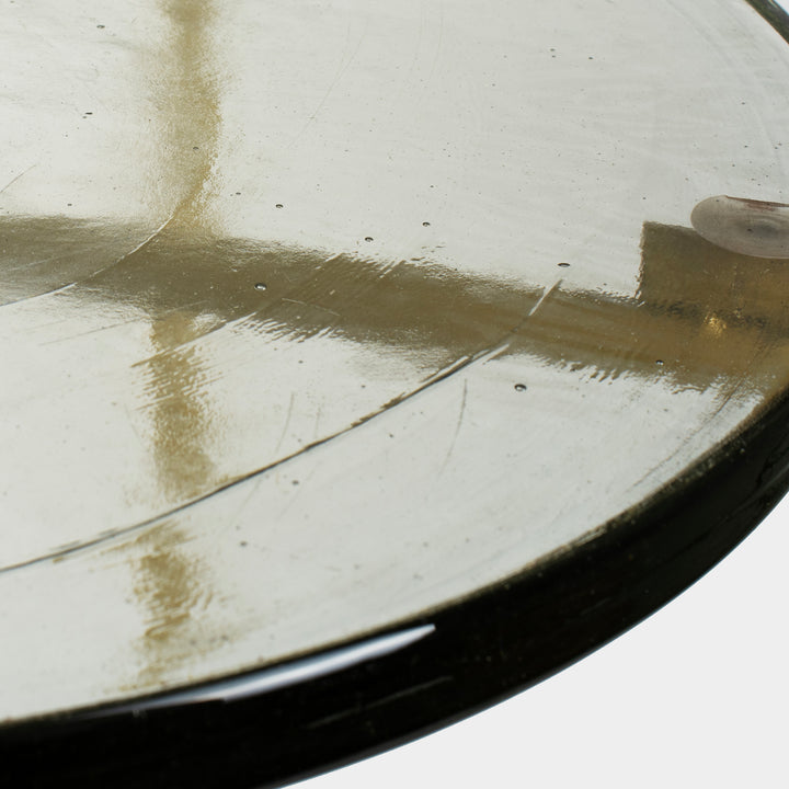 Eringa Sidetable goud - Glas - 61x41cm